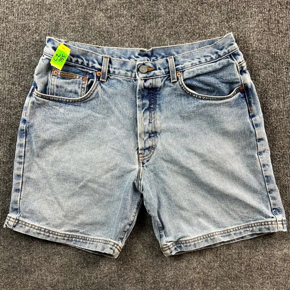 Calvin Klein Jeans Pants - Vintage Calvin Klein Jeans Denim Shorts Adult 13 USA Pockets Blue Womens 32x6